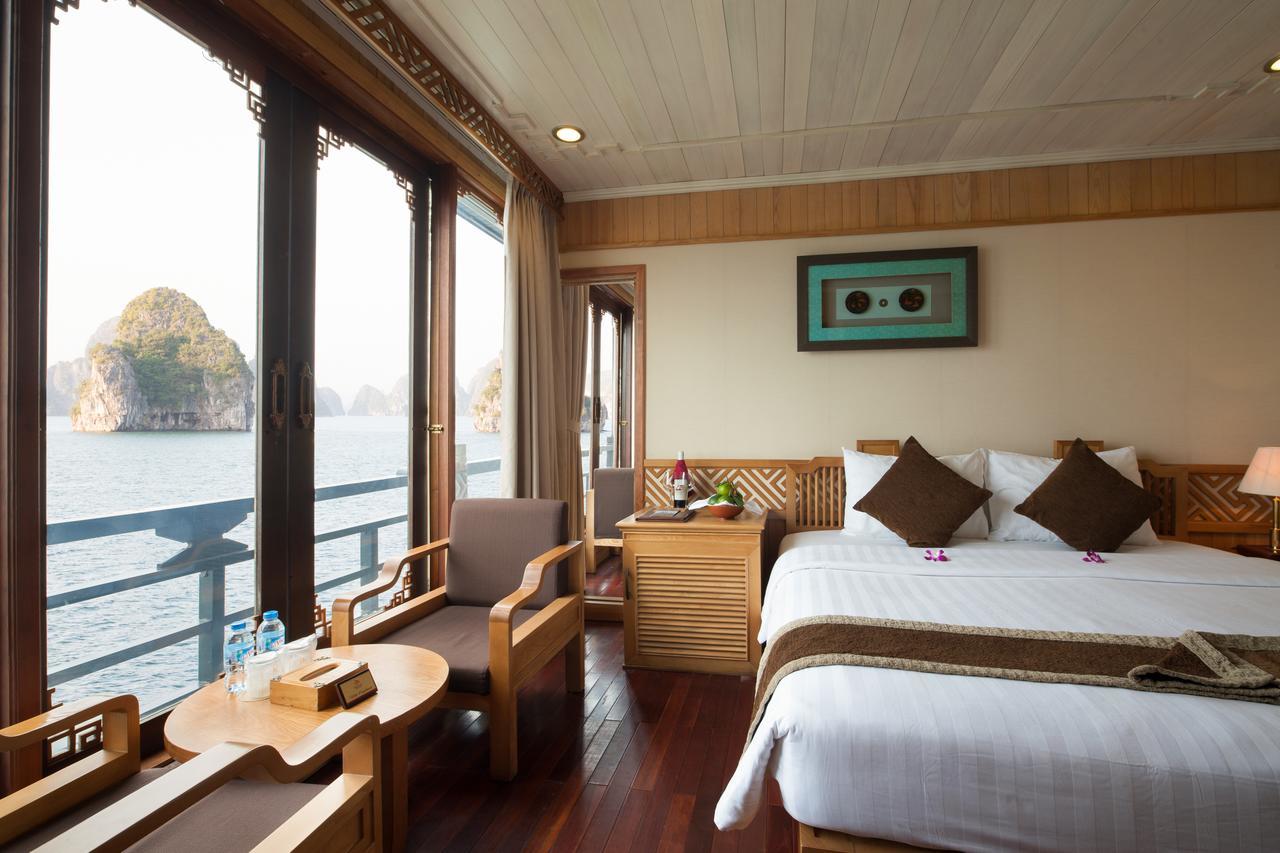 Halong Glory Legend Cruise Hotel Ха Лонг Екстериор снимка