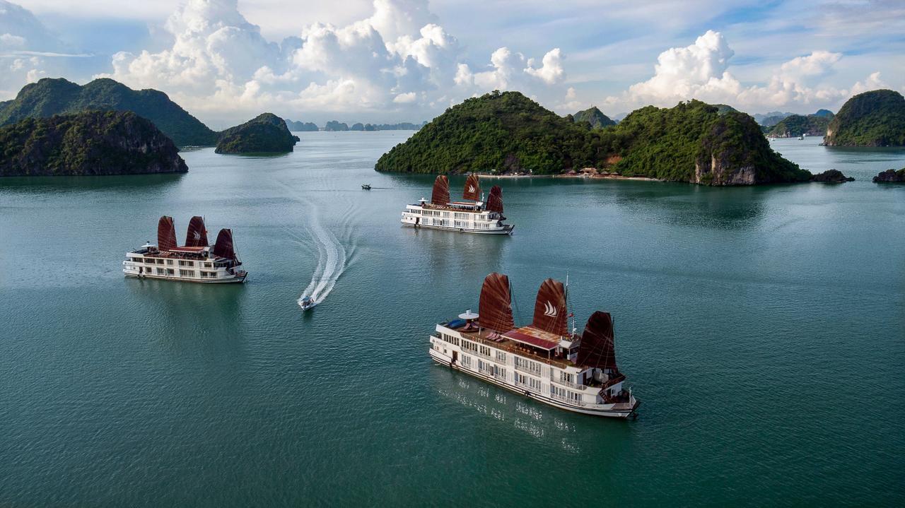 Halong Glory Legend Cruise Hotel Ха Лонг Екстериор снимка